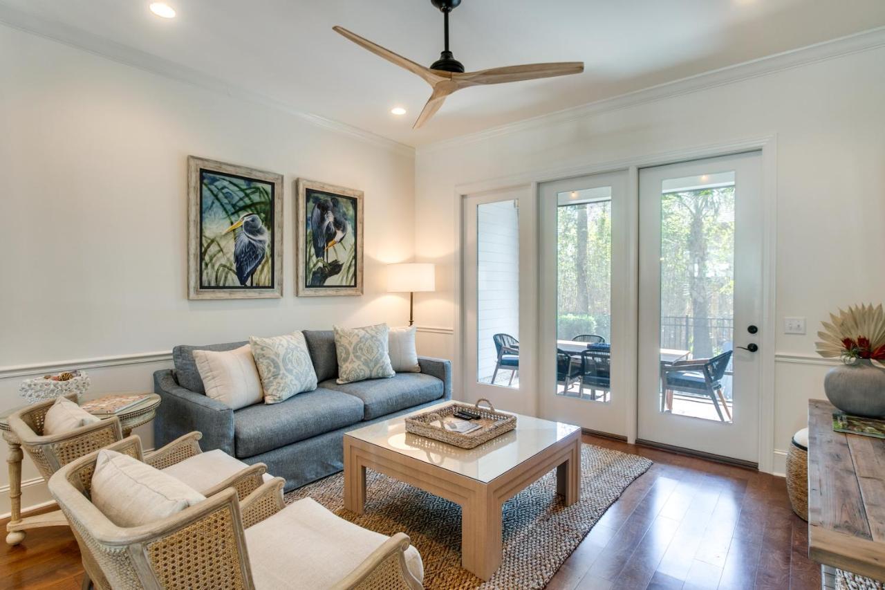 Luxe Jekyll Island Home With Beach And Pool Access Luaran gambar