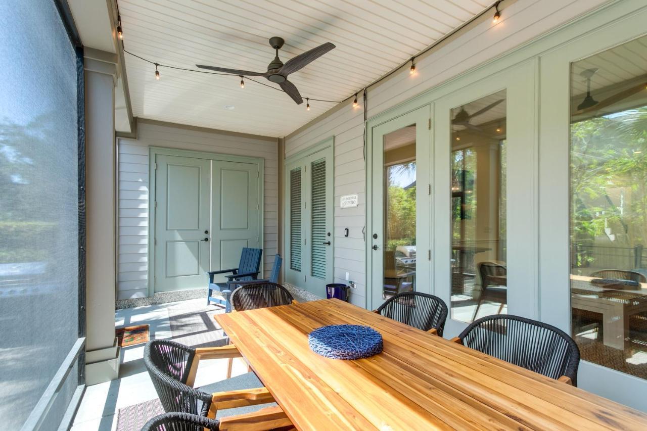 Luxe Jekyll Island Home With Beach And Pool Access Luaran gambar