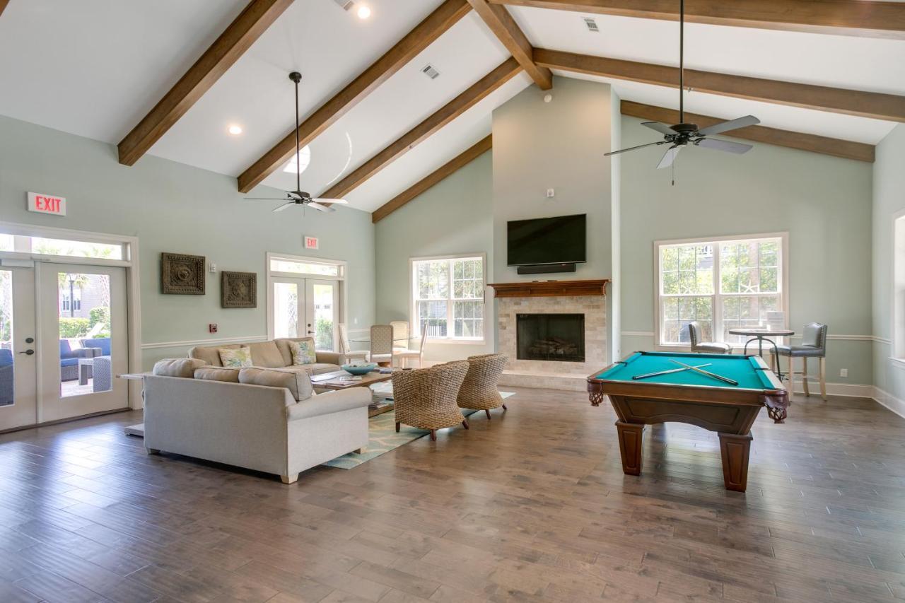 Luxe Jekyll Island Home With Beach And Pool Access Luaran gambar