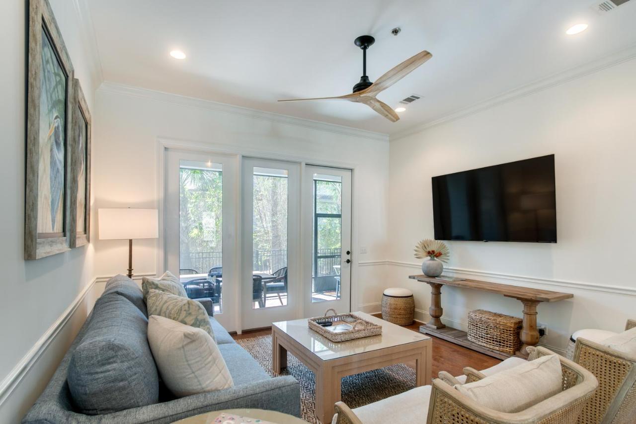 Luxe Jekyll Island Home With Beach And Pool Access Luaran gambar